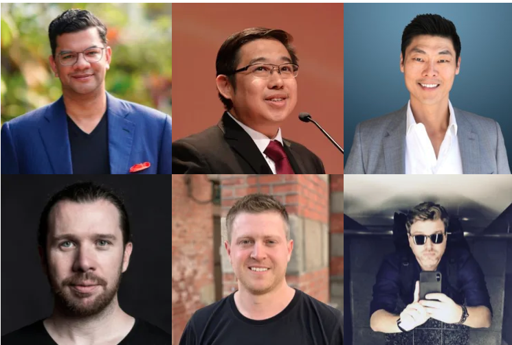 Advertising veterans David Webster (bottom row, left) and Tim Lindley (bottom row, center) are now part of the esports startup's executive team 