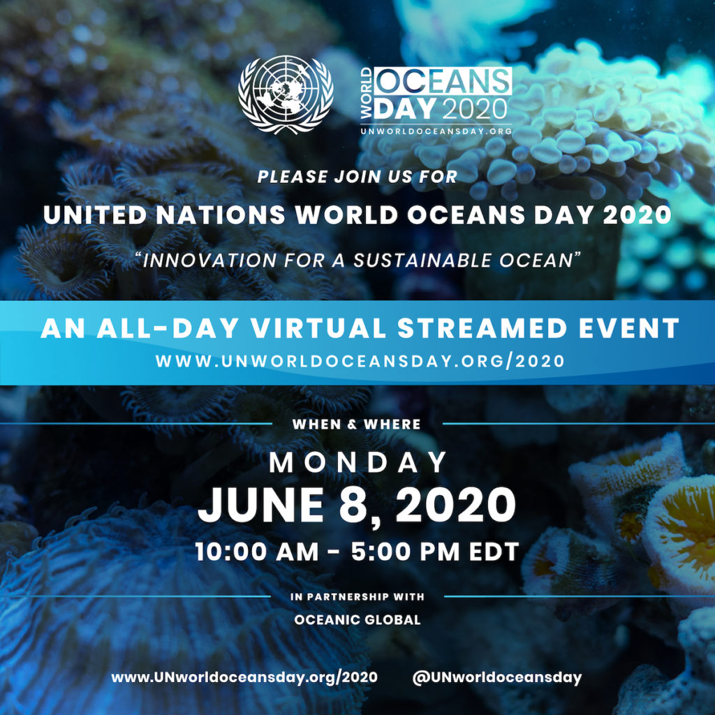 This year, the United Nations will celebrate World Oceans Day on June 8 with an all-day virtual event capped by an online concert featuring live performances from musicians around the world.