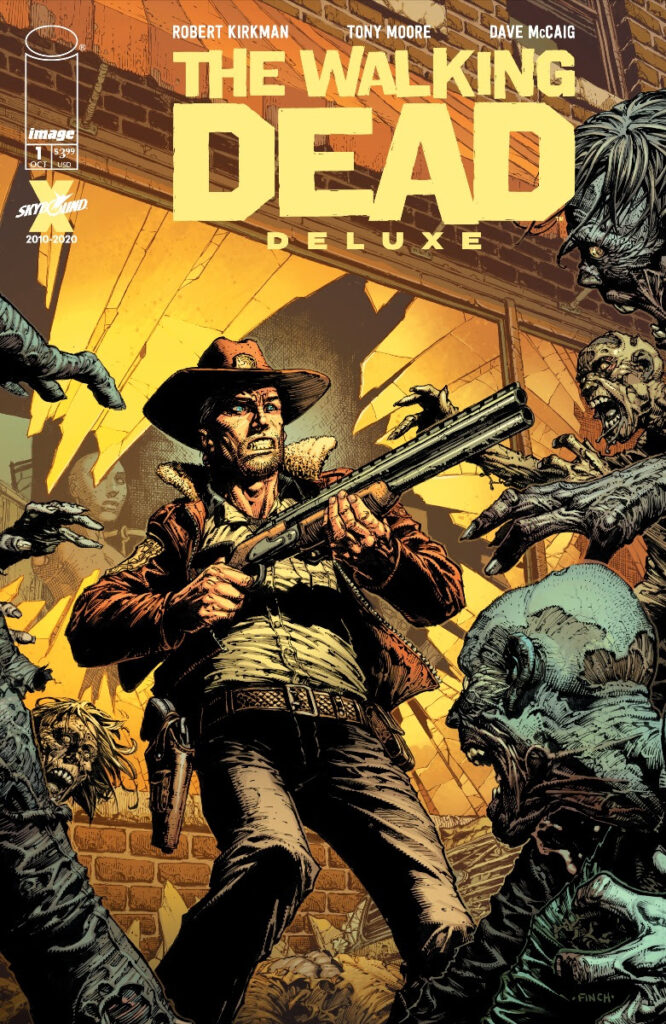 The Walking Dead series is coming to back to life. Image Comics and Skybound Entertainment are reissuing the historic series and making it available in full color for the first time. Image credit: Image Comics