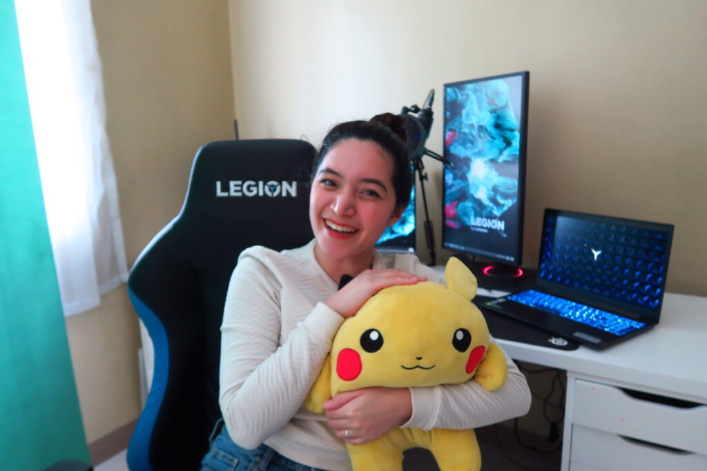 Lenovo Legion ambassador Lyka Mea loves gaming and being part of the gaming community.