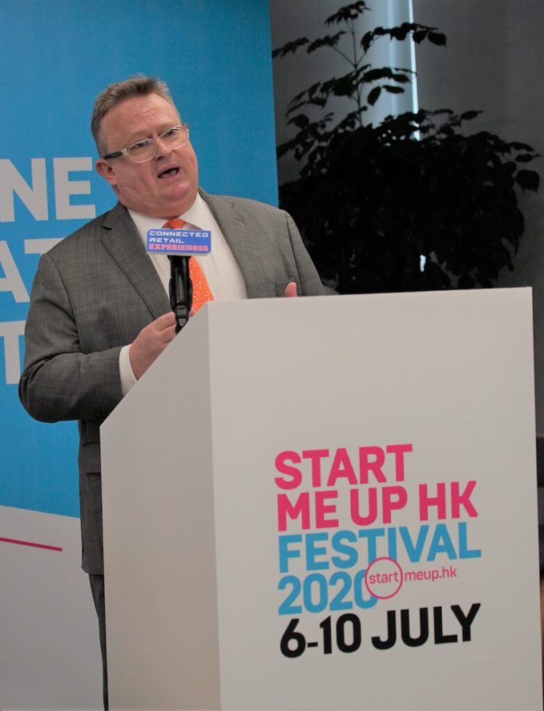 Stephen Phillips, Director-General of Investment Promotion at InvestHK, reminded startups that they have a vital role to play.