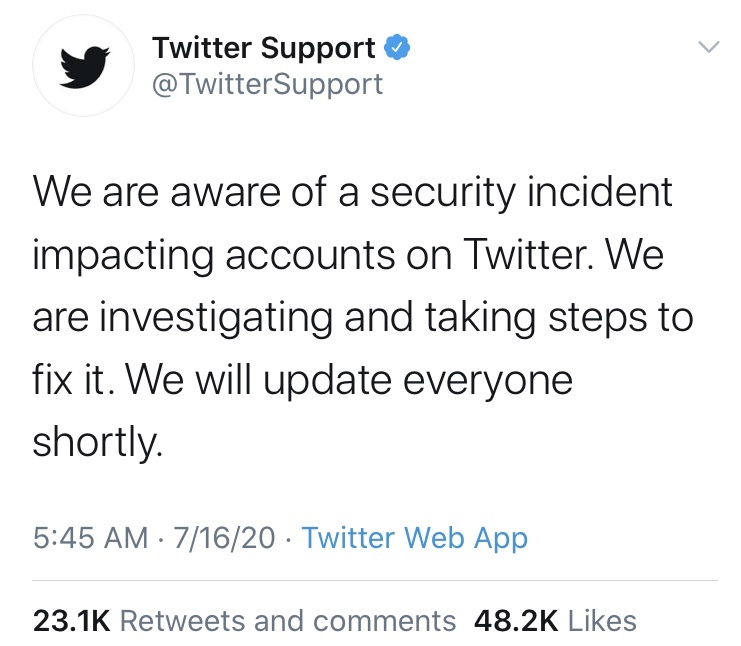 The Twitter hack hijacked high-profile accounts.