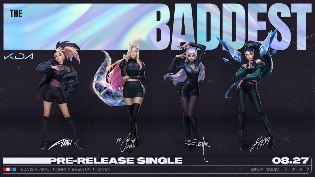 Even the virtual pop group K/DA,  which features the voices of SOYEON and MIYEON of K-pop girl group (G)I-DLE, is making a comeback.