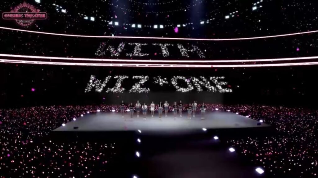 "Oneiric Theater', the first online concert of 12-member South Korean-Japanese girl group IZ*ONE, truly delivered on the promise of a unique virtual experience powered by AR (augmented reality) and XR (extended reality).