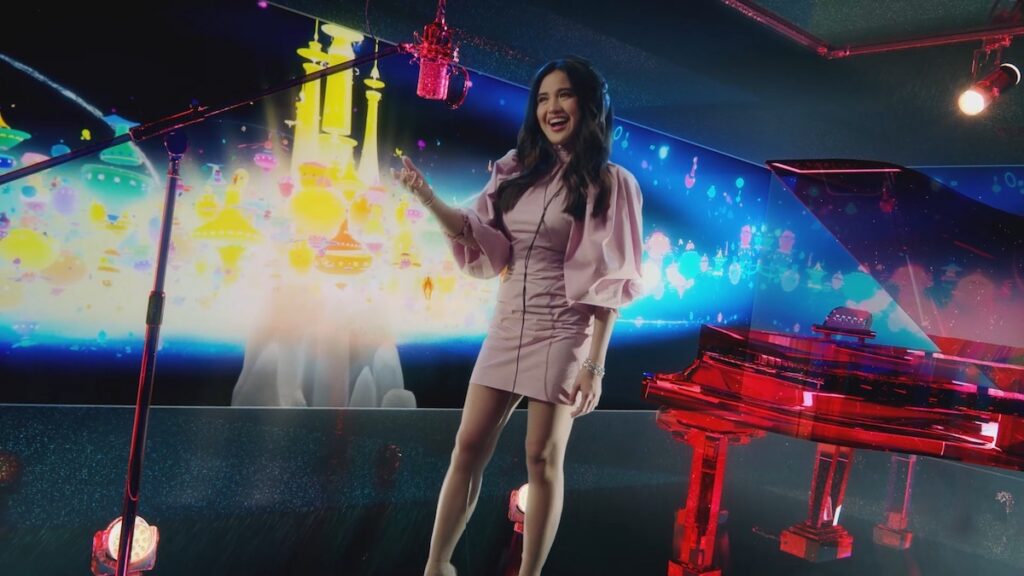 Filipina singer Julie Anne San Jose has done a cover of “Rocket to the Moon,” the lead single of the Netflix Film "Over The Moon". Image credit: Netflix