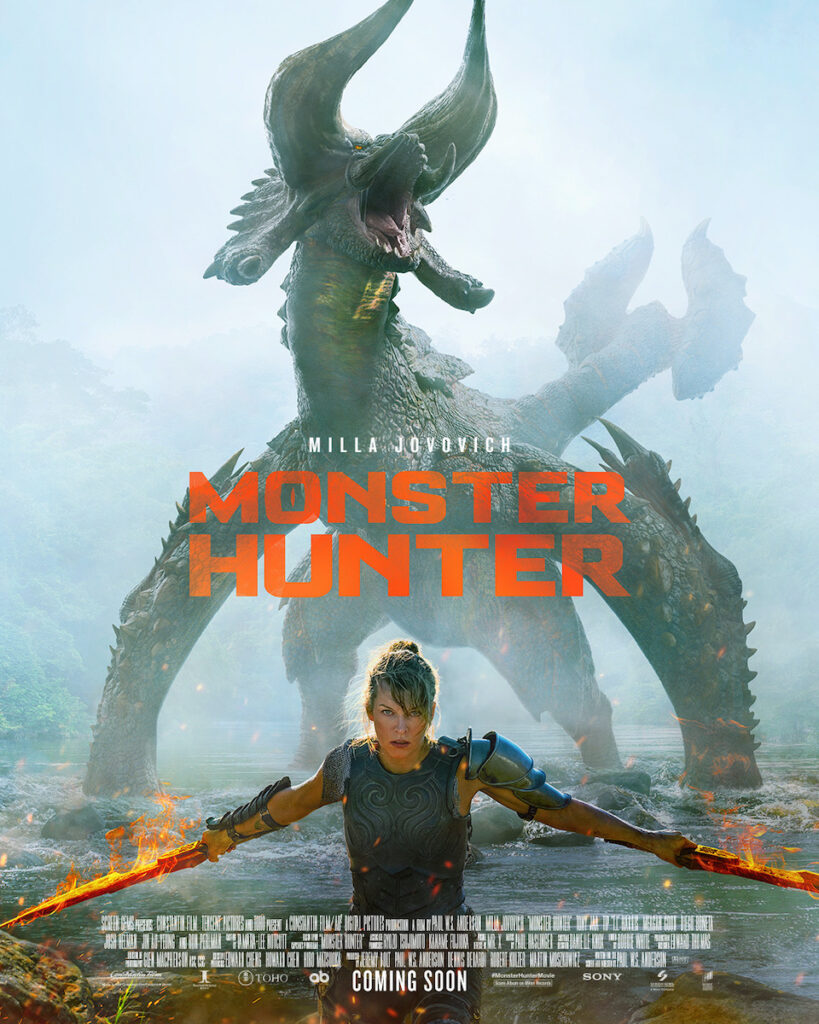 Resident badass Milla Jovovich is ready to hunt monsters in the "Monster Hunter" official trailer.