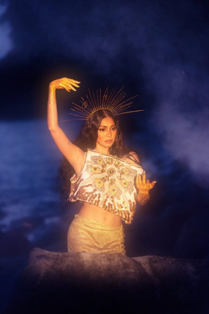 The stunningly beautiful visual album trailer for "Wildest Dreams" proves that Filipina actress and singer Nadine Lustre is truly a goddess. Image credit: Careless