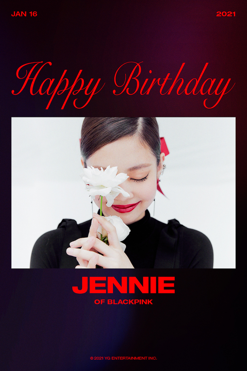 Happy Birthday Jennie Black Pink