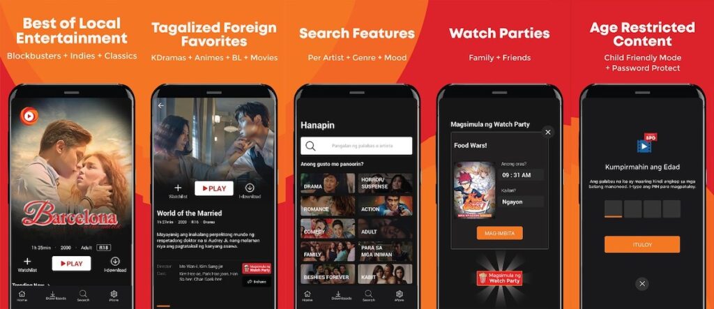 POPTV, a streaming platform that offers Philippine blockbusters as well as foreign shows dubbed in Filipino, is now within easier reach thanks to M Lhuillier. Image credit: POPTV