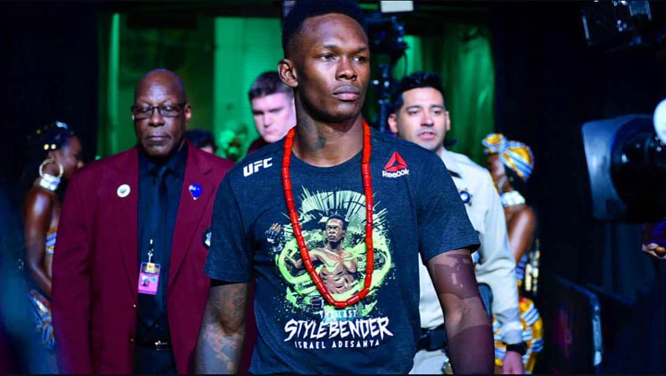 That he chose the nickname "The Last Stylebender" should tell you that Ultimate Fighting Championship Middleweight Champion Israel Adesanya is a fan of the anime-influenced American animated series "Avatar: The Last Airbender". Image credit: Official Israel Adesanya Facebook page