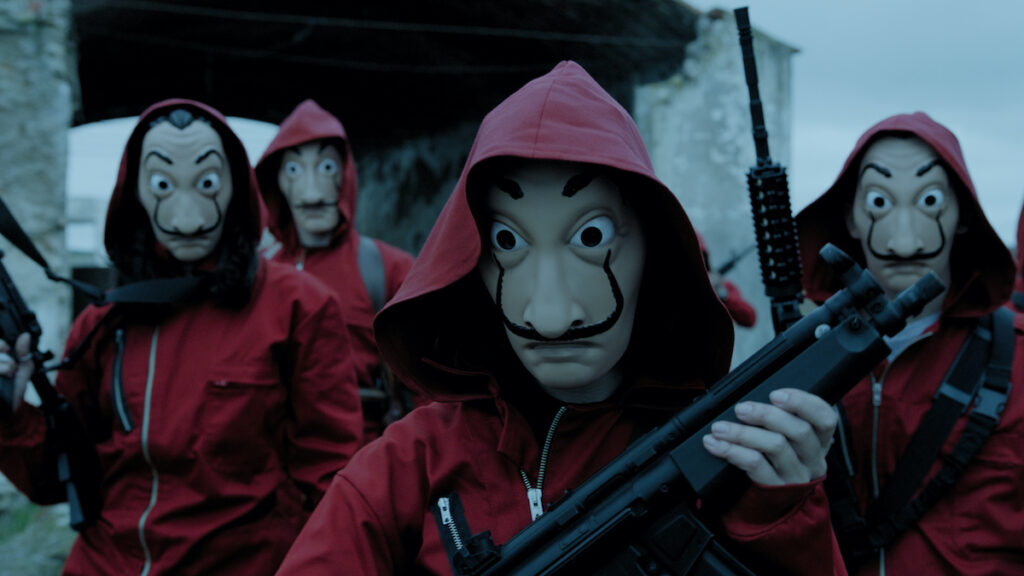 "La casa de papel", more popularly known globally as "Money Heist", is a beautifully-made Spanish TV series whose success is filled with ironies. Image credit: Netflix