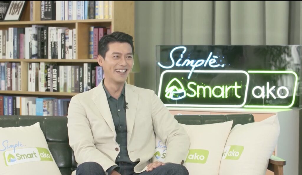 Hyun Bin looks forward to visiting the Philippines to meet his fans. Image credit: Smart Communications