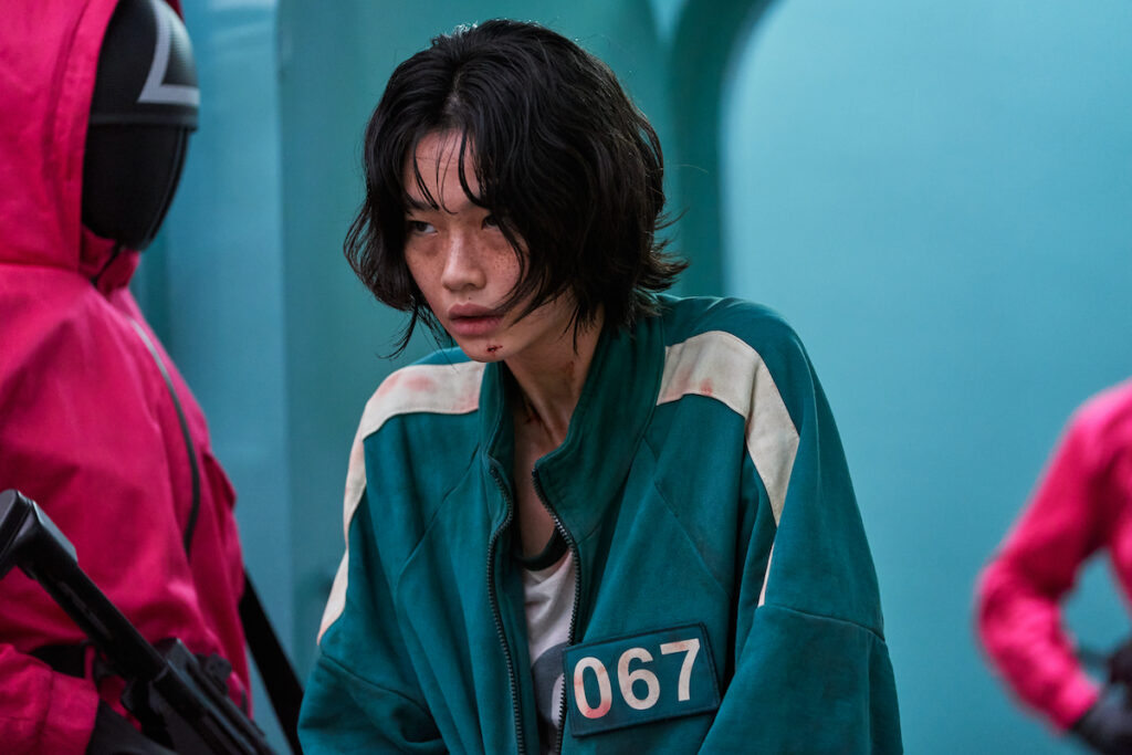 Jung Ho-yeon makes her acting debut in 'Squid Game'. Image credit: Netflix